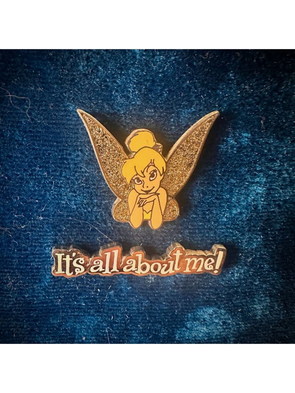 Disney Tinker Bell "It's All About Me" Pin Set | Disneyland 2002 Exclusive
